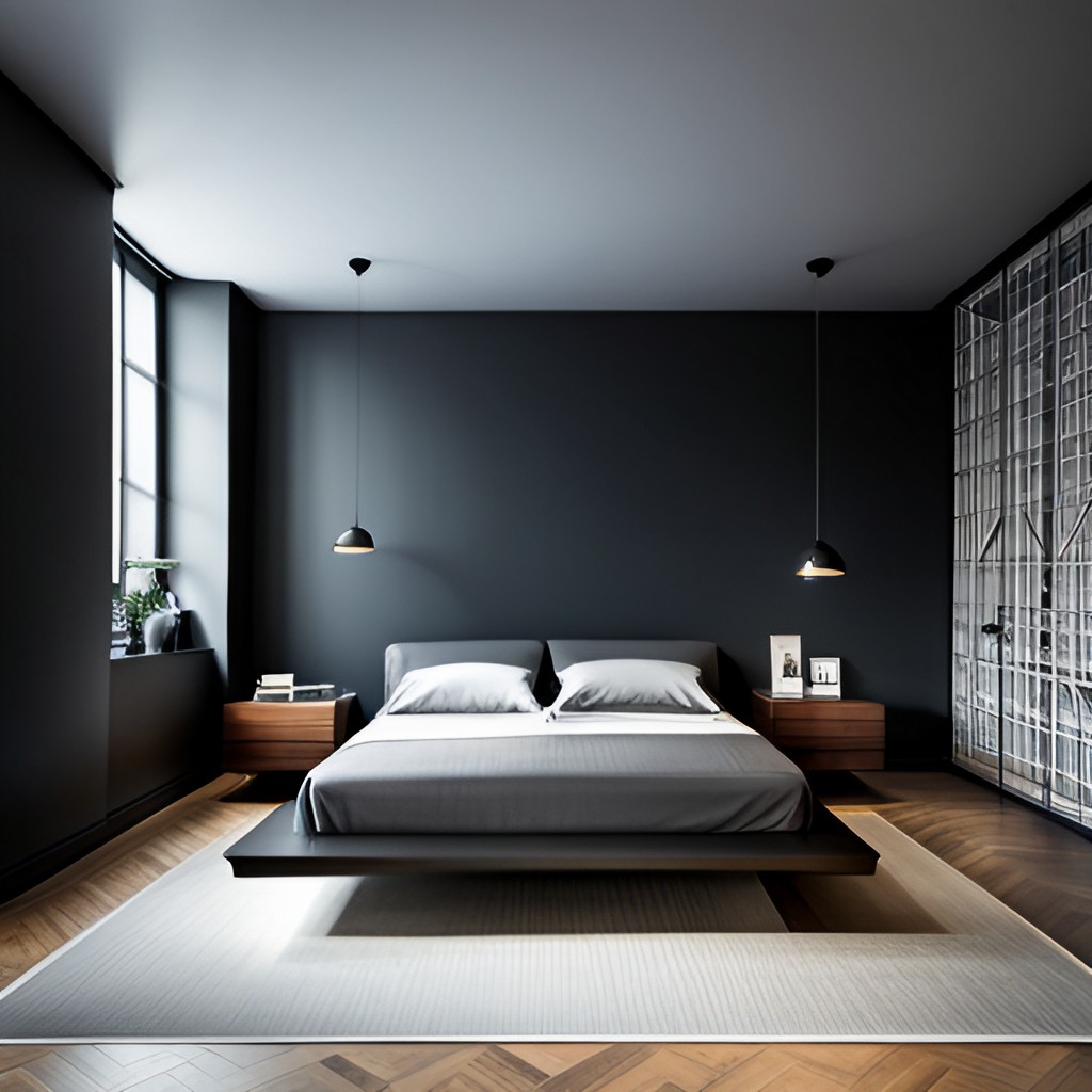 black color bedroom ideas